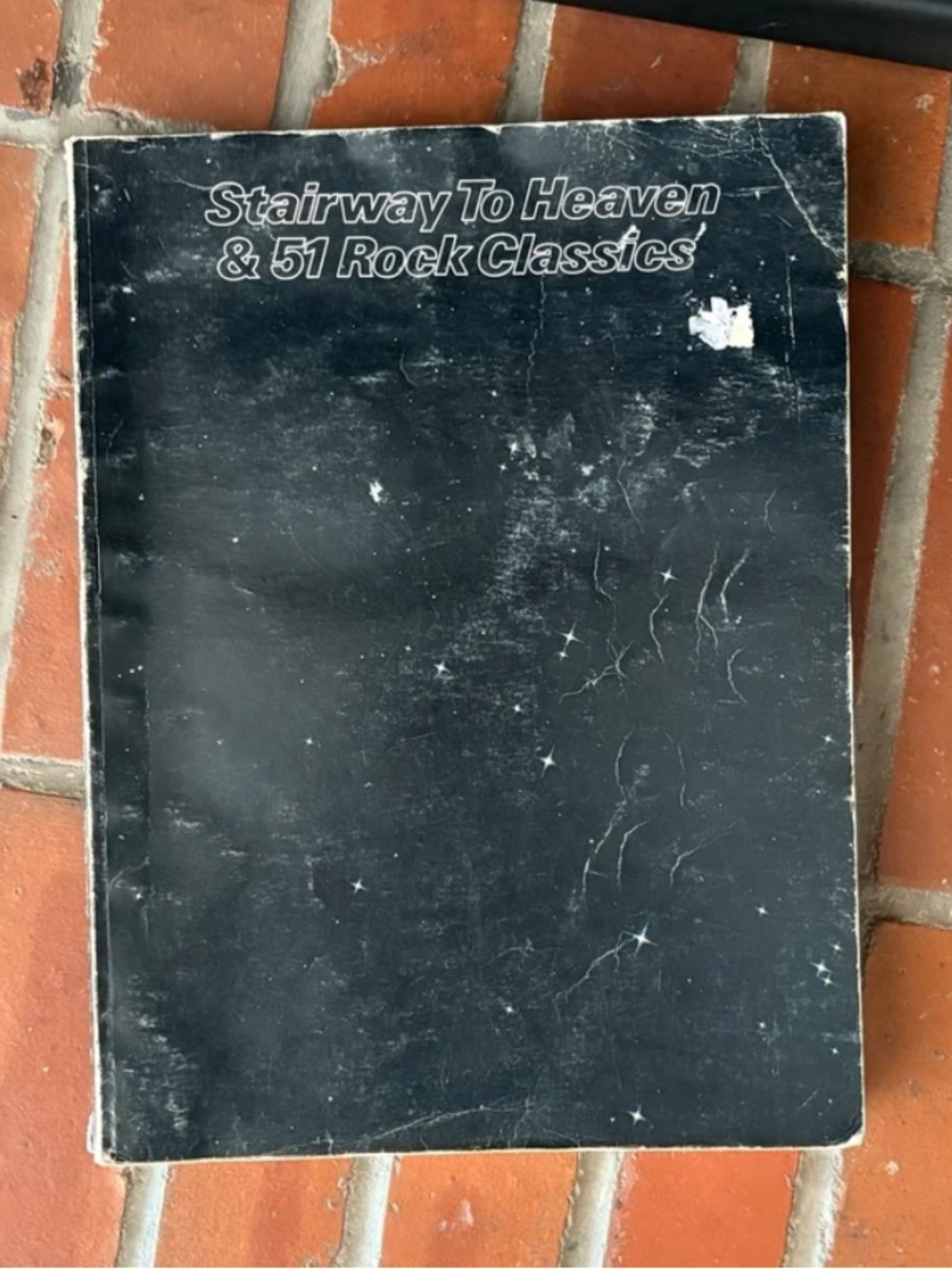 Vintage "Stairway To Heaven & 51 Rock Classics" paperback music book